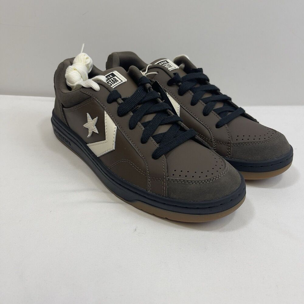 Converse Pro Blaze Sneaker Mens 10.5 Engine Smoke Black Classic Leather Gum Sole
